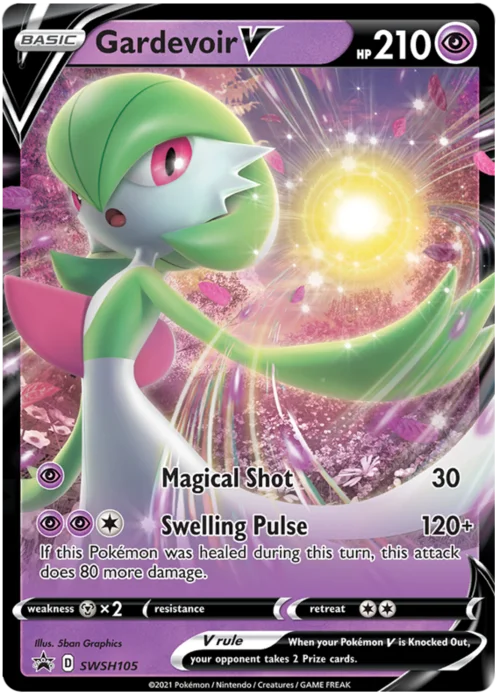Gardevoir V — SWSH Black Star Promos