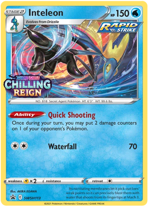 Inteleon — SWSH Black Star Promos