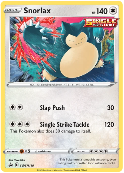 Snorlax — SWSH Black Star Promos