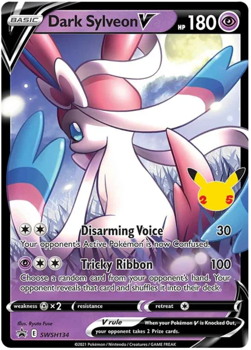 Dark Sylveon V — SWSH Black Star Promos