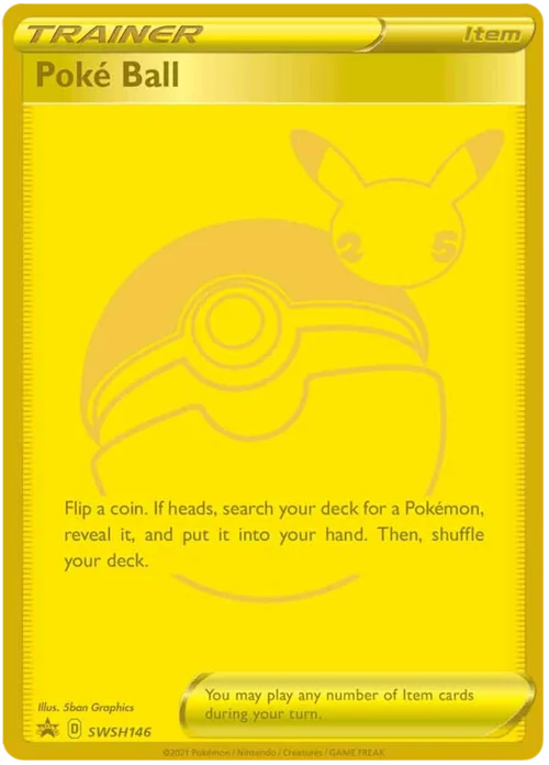 Poké Ball — SWSH Black Star Promos
