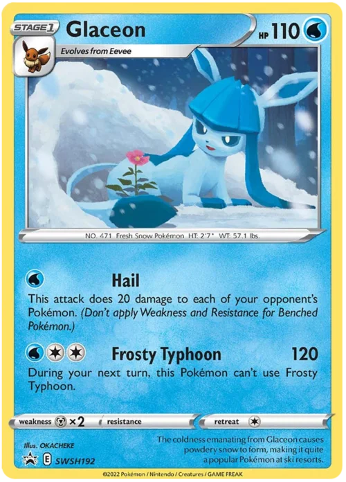 Glaceon — SWSH Black Star Promos