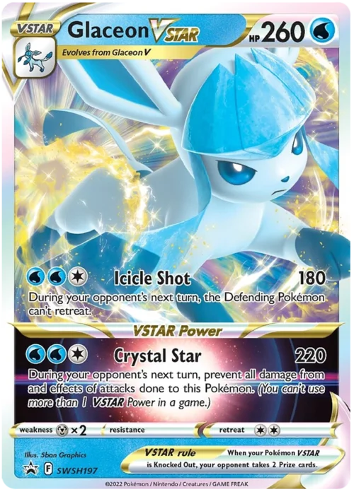 Glaceon VSTAR — SWSH Black Star Promos