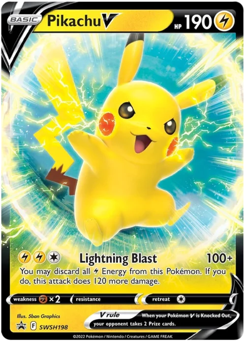 Pikachu V — SWSH Black Star Promos