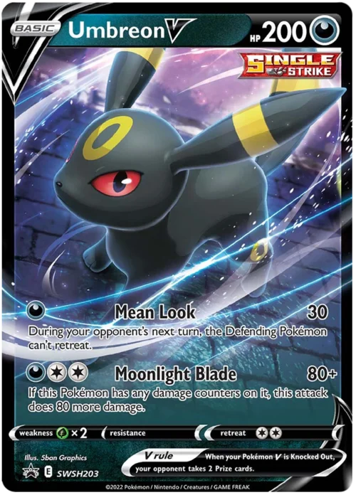 Umbreon V — SWSH Black Star Promos