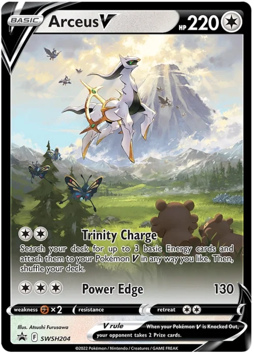 Arceus V — SWSH Black Star Promos