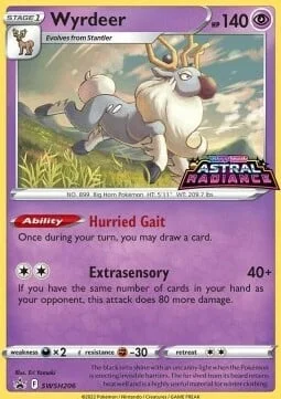 Wyrdeer — SWSH Black Star Promos