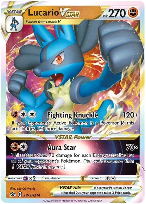 Lucario VSTAR — SWSH Black Star Promos