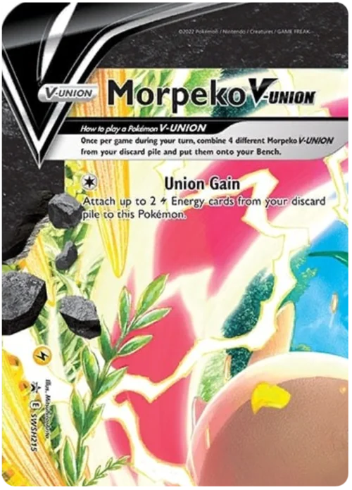 Morpeko V-UNION — SWSH Black Star Promos