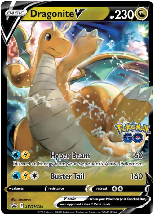 Dragonite V — SWSH Black Star Promos