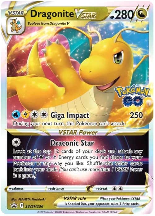Dragonite VSTAR — SWSH Black Star Promos