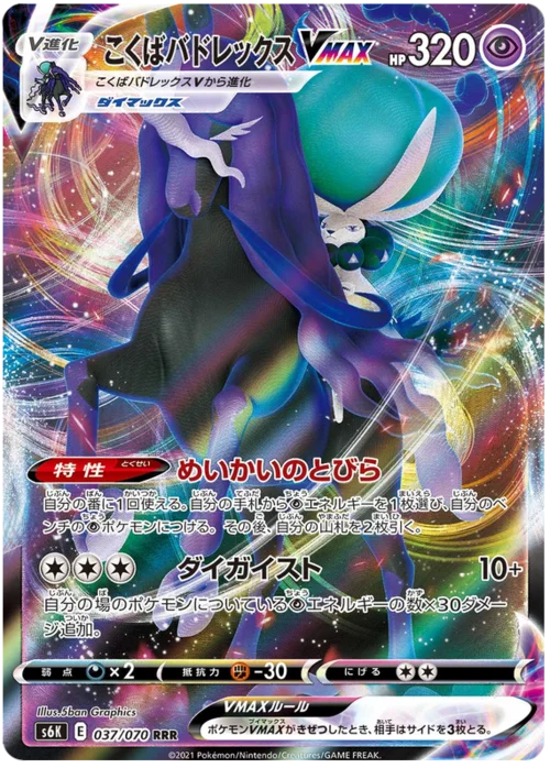 Shadow Rider Calyrex VMAX — Jet Black Spirit