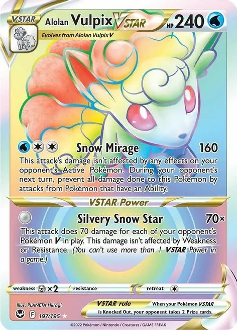 Alolan Vulpix VSTAR — Silver Tempest