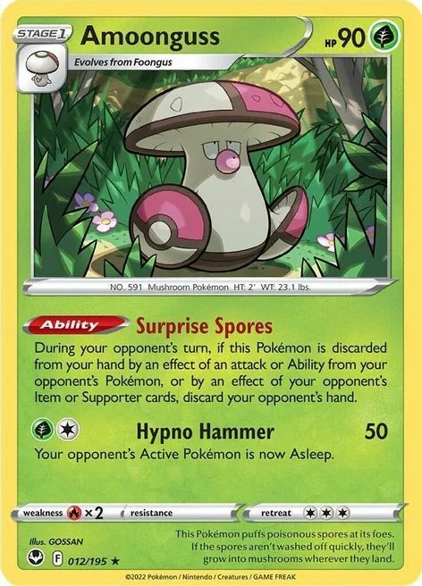 Amoonguss — Silver Tempest