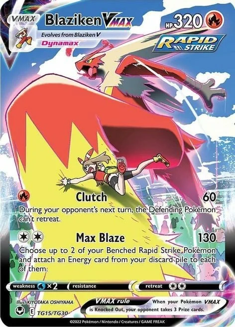 Blaziken VMAX — Silver Tempest