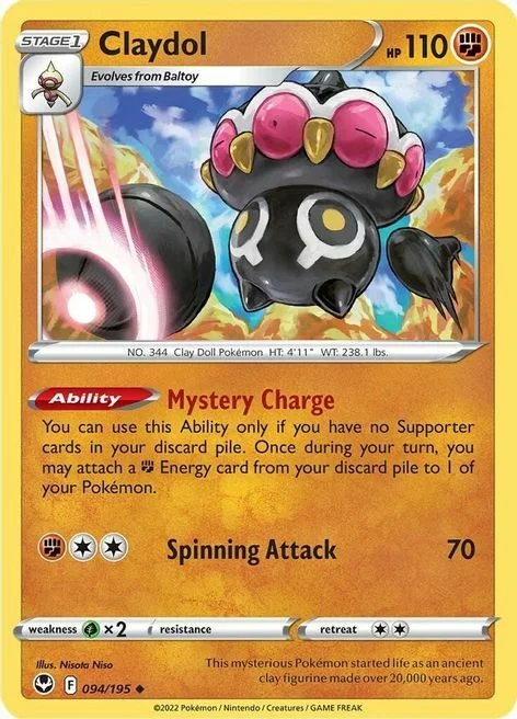 Claydol — Silver Tempest