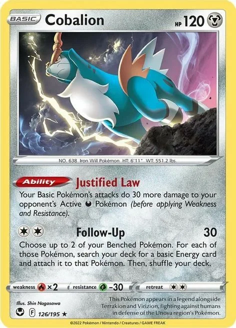 Cobalion — Silver Tempest