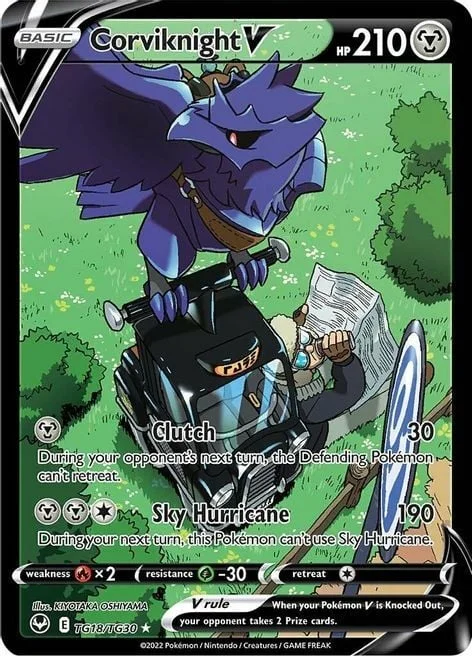 Corviknight V — Silver Tempest