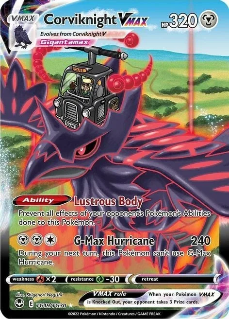 Corviknight VMAX — Silver Tempest