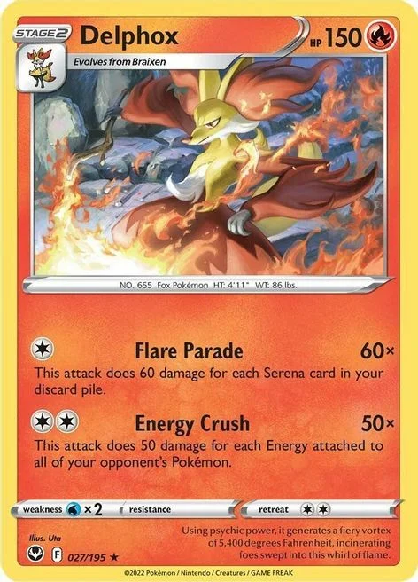 Delphox — Silver Tempest