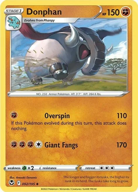 Donphan — Silver Tempest