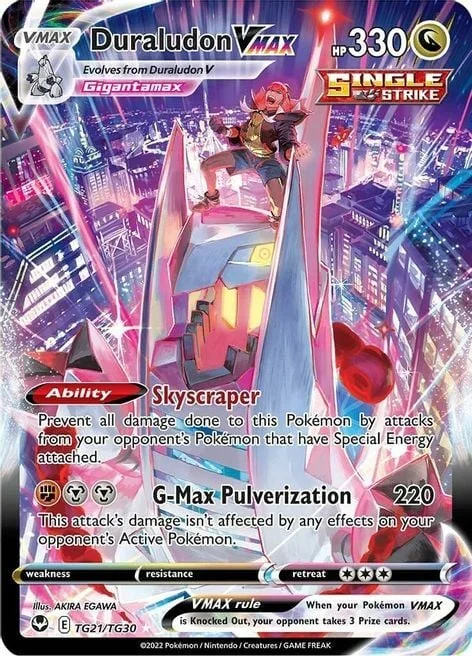 Duraludon VMAX — Silver Tempest