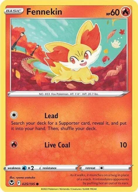 Fennekin — Silver Tempest