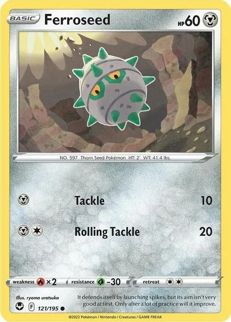 Ferroseed — Silver Tempest