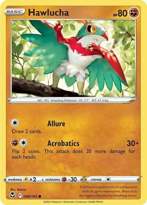 Hawlucha — Silver Tempest