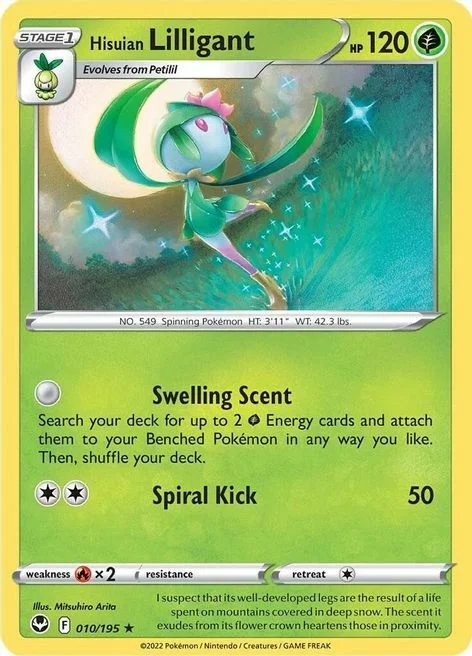 Hisuian Lilligant — Silver Tempest