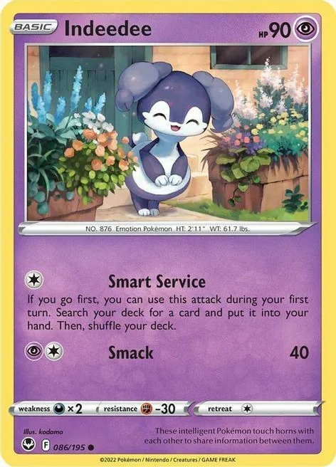 Indeedee — Silver Tempest