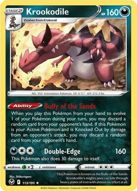 Krookodile — Silver Tempest