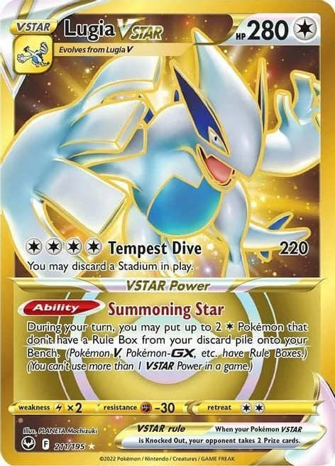 Lugia VSTAR — Silver Tempest