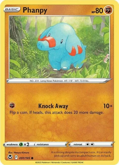 Phanpy — Silver Tempest