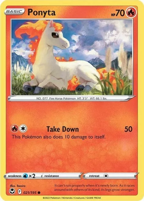 Ponyta — Silver Tempest