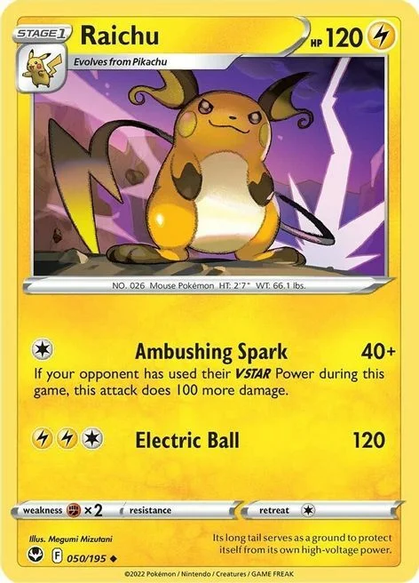 Raichu — Silver Tempest