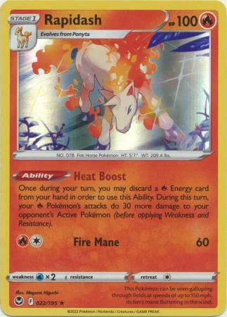 Rapidash — Silver Tempest