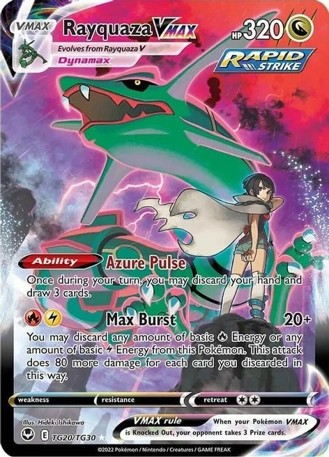 Rayquaza VMAX — Silver Tempest