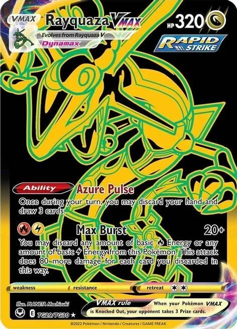 Rayquaza VMAX — Silver Tempest