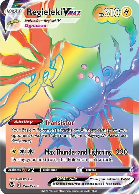 Regieleki VMAX — Silver Tempest