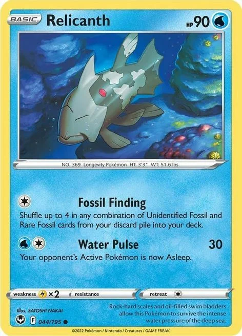 Relicanth — Silver Tempest