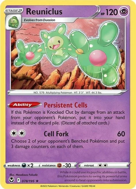 Reuniclus — Silver Tempest