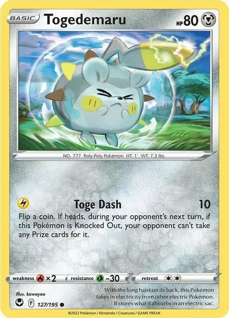 Togedemaru — Silver Tempest