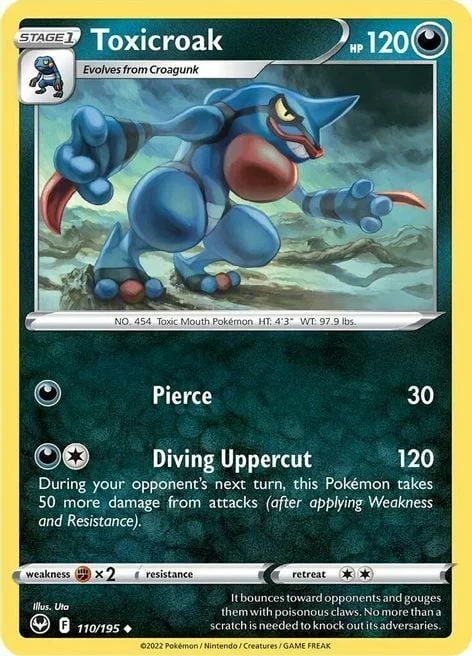 Toxicroak — Silver Tempest