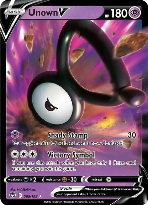 Unown V — Silver Tempest