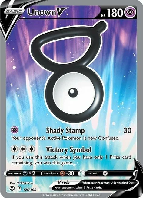Unown V — Silver Tempest