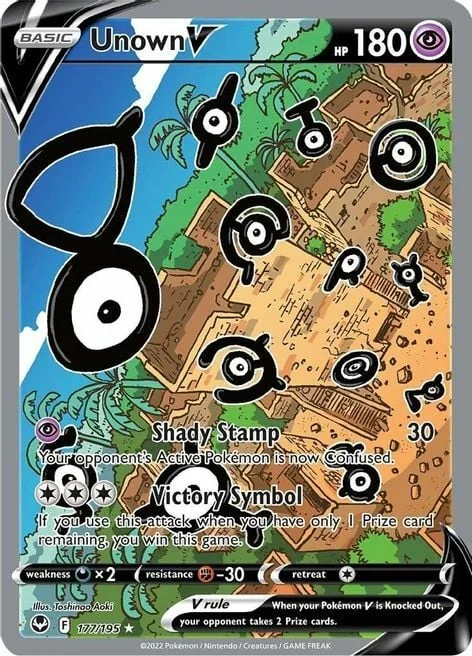 Unown V — Silver Tempest