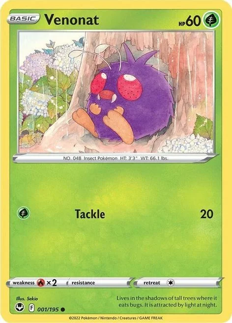 Venonat — Silver Tempest