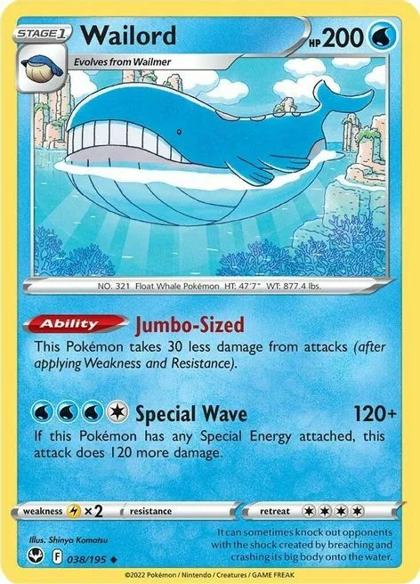 Wailord — Silver Tempest