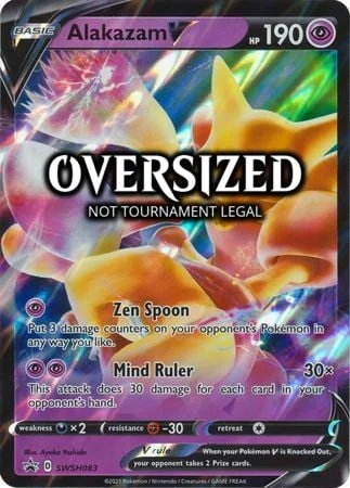 Alakazam V — SWSH Black Star Promos
